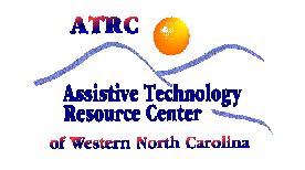 Logo for the Assistive Technology Resource Center of Western North Carolina